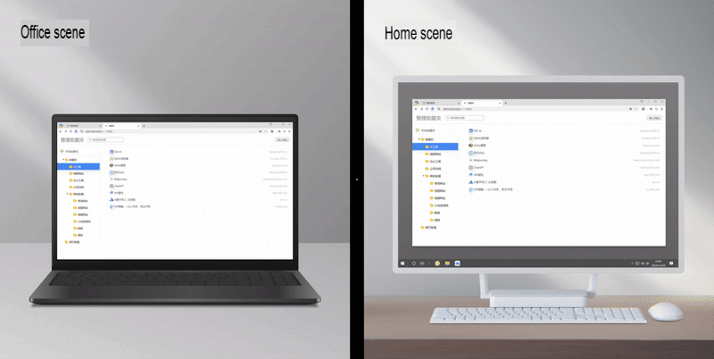مزامنة السحابة وتجربة متعددة الأجهزة
